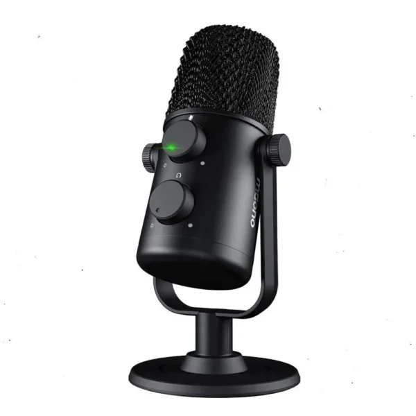 Maono AU-902 USB Cardioid Condenser Microphone with Dual Volume Control, Mute Button, Monitor Headphone Jack, Plug and Play for Vocal, YouTube, Livestream, Recording, Gaming