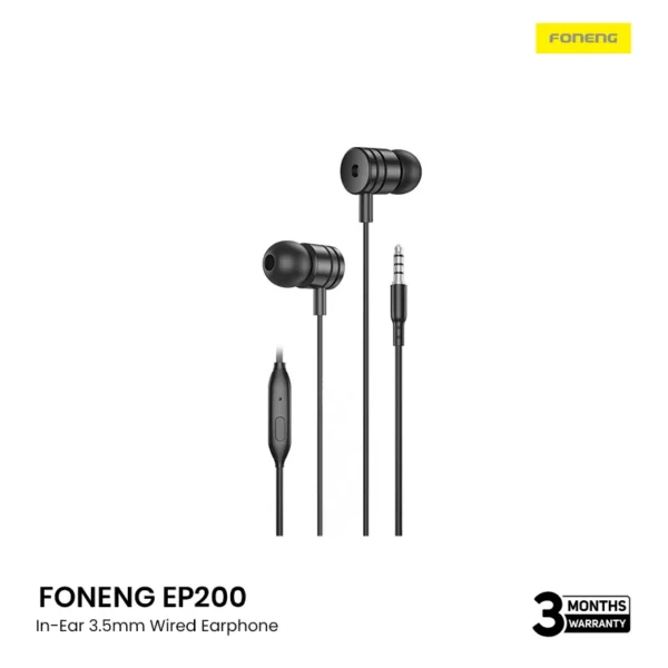 Foneng EP200 In-Ear 3.5mm Wired Earphone
